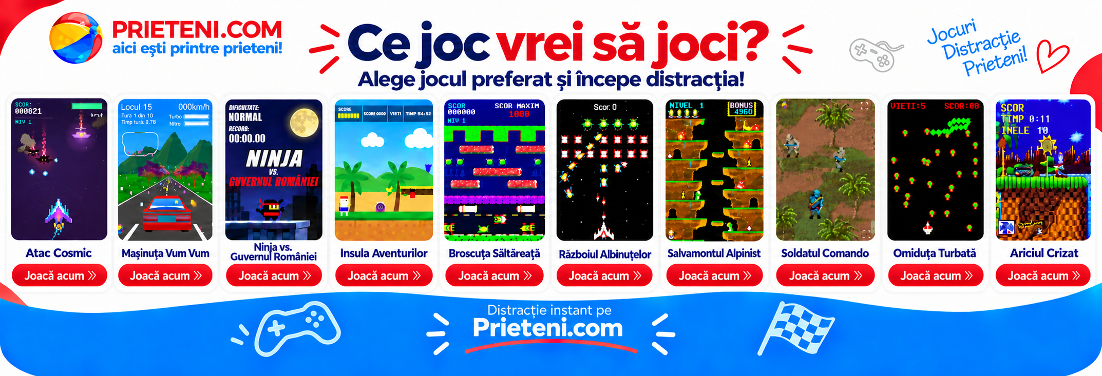 Ce joc vrei să joci?